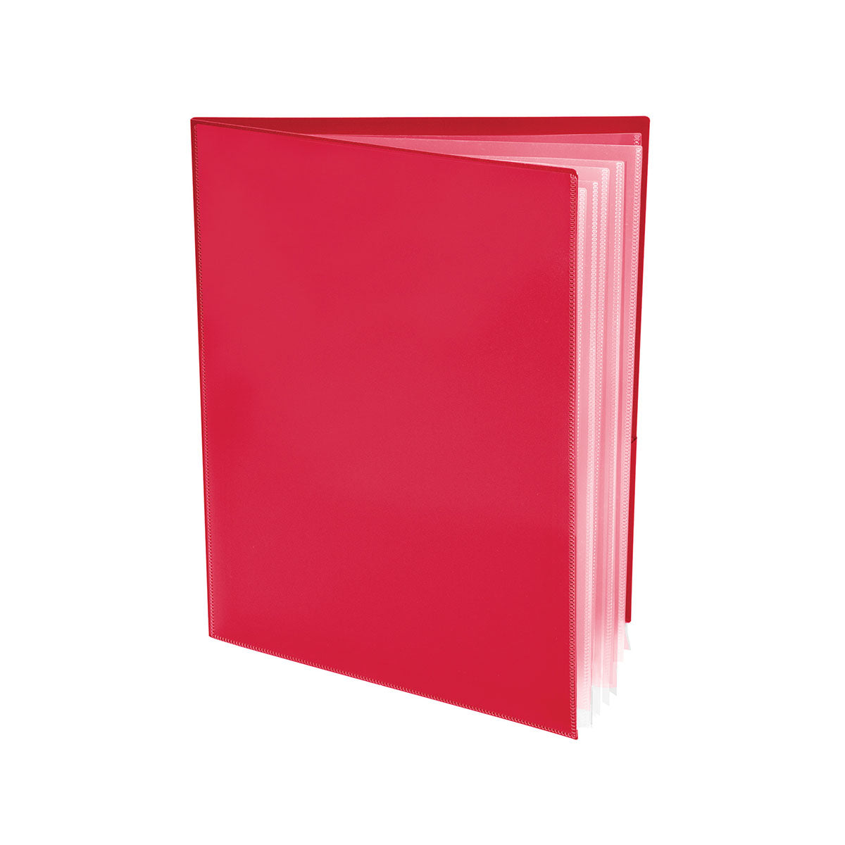 Customized Pocket Folder With Clear Outside Pockets And 4 Pages | Ultra Folders