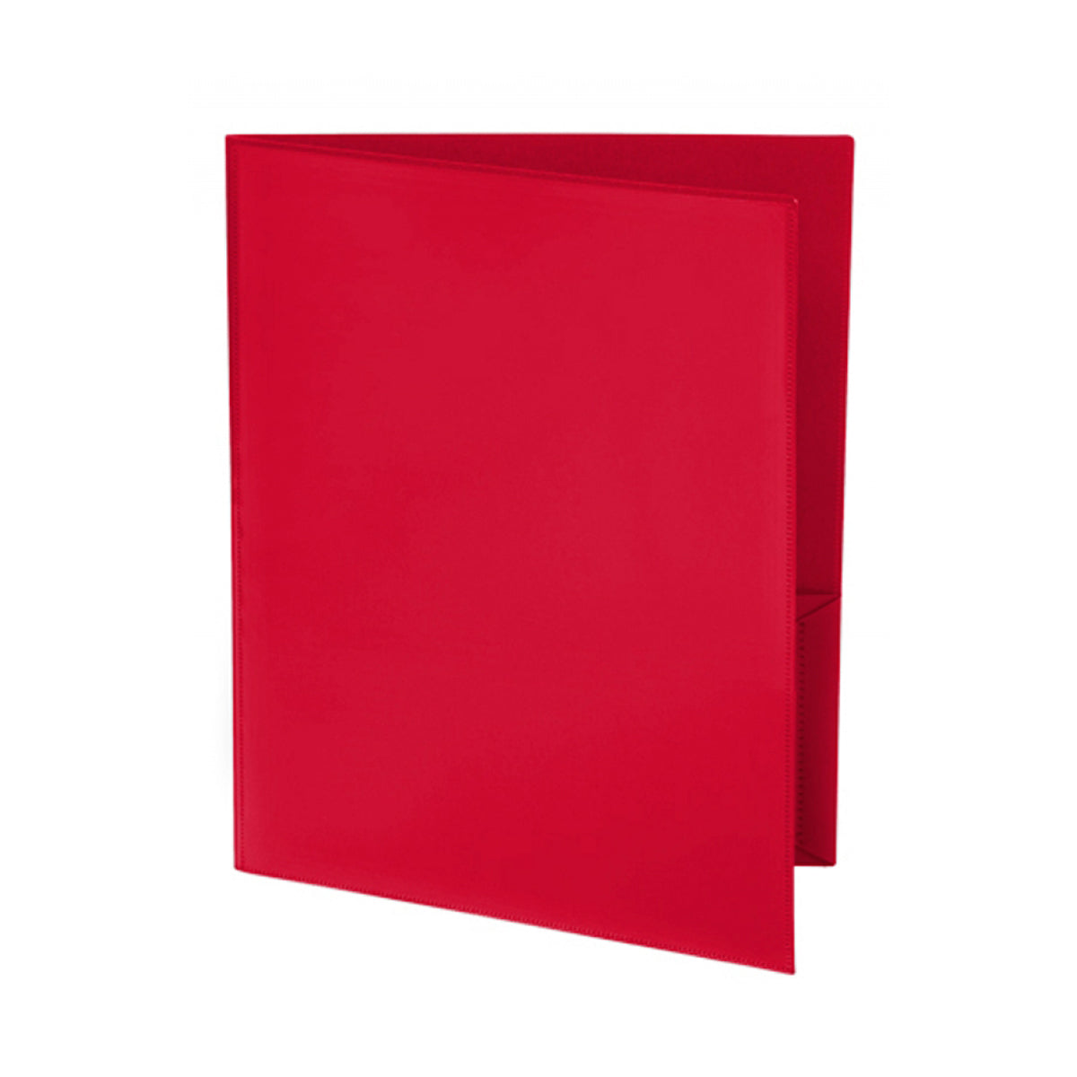 Two Pocket Folder With Clear Outside Pockets
