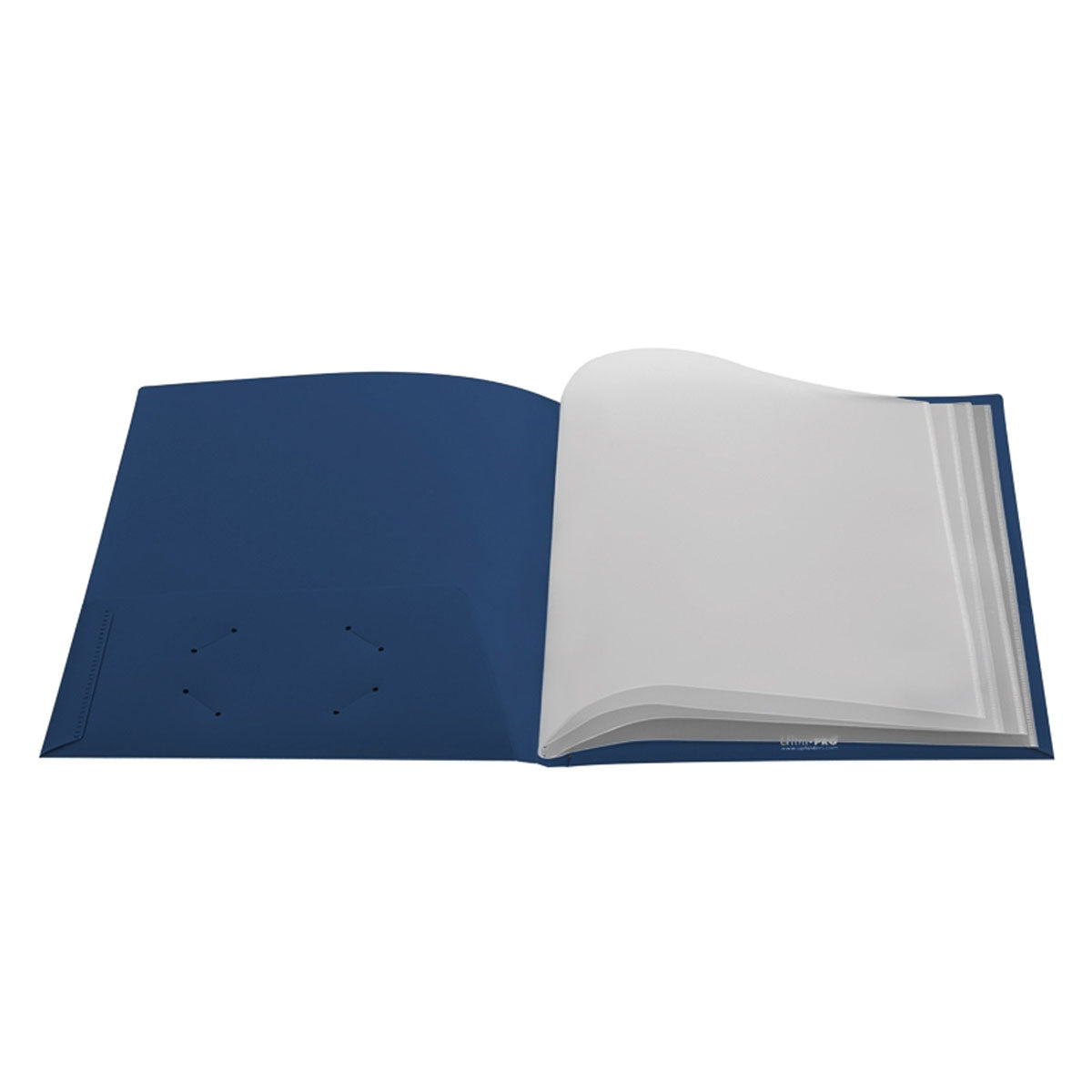 Pocket Folder With Clear Outside Pockets And 4 Pages | Ultra Folders