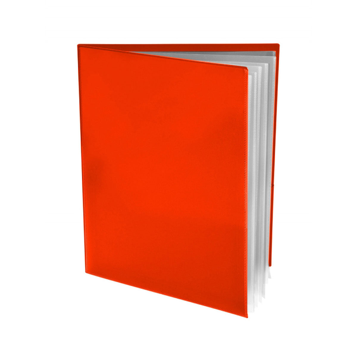 Pocket Folder With Clear Outside Pockets And 6 Pages | Ultra Folders